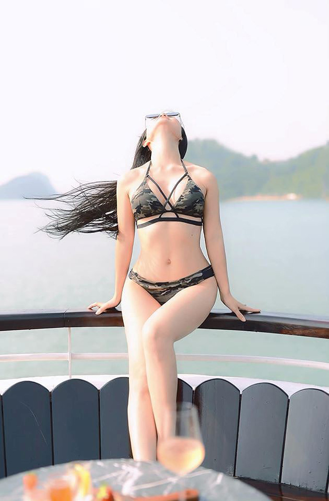Diễn viên Thanh Hương tung bộ ảnh bikini hở bạo đúng chất Lan Cave