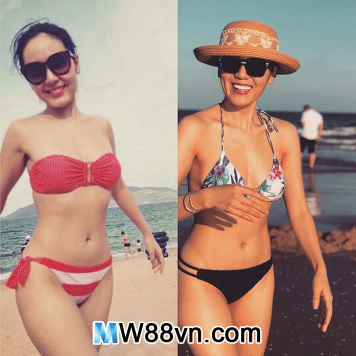 Ca sĩ Phương Linh mặc bikini sexy khoe đường cong khó cưỡng
