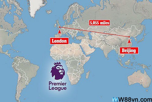 Premier League có thể sẽ trở lại ở Trung Quốc